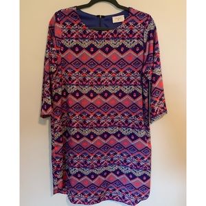 Every Jewel Tone Shift Dress